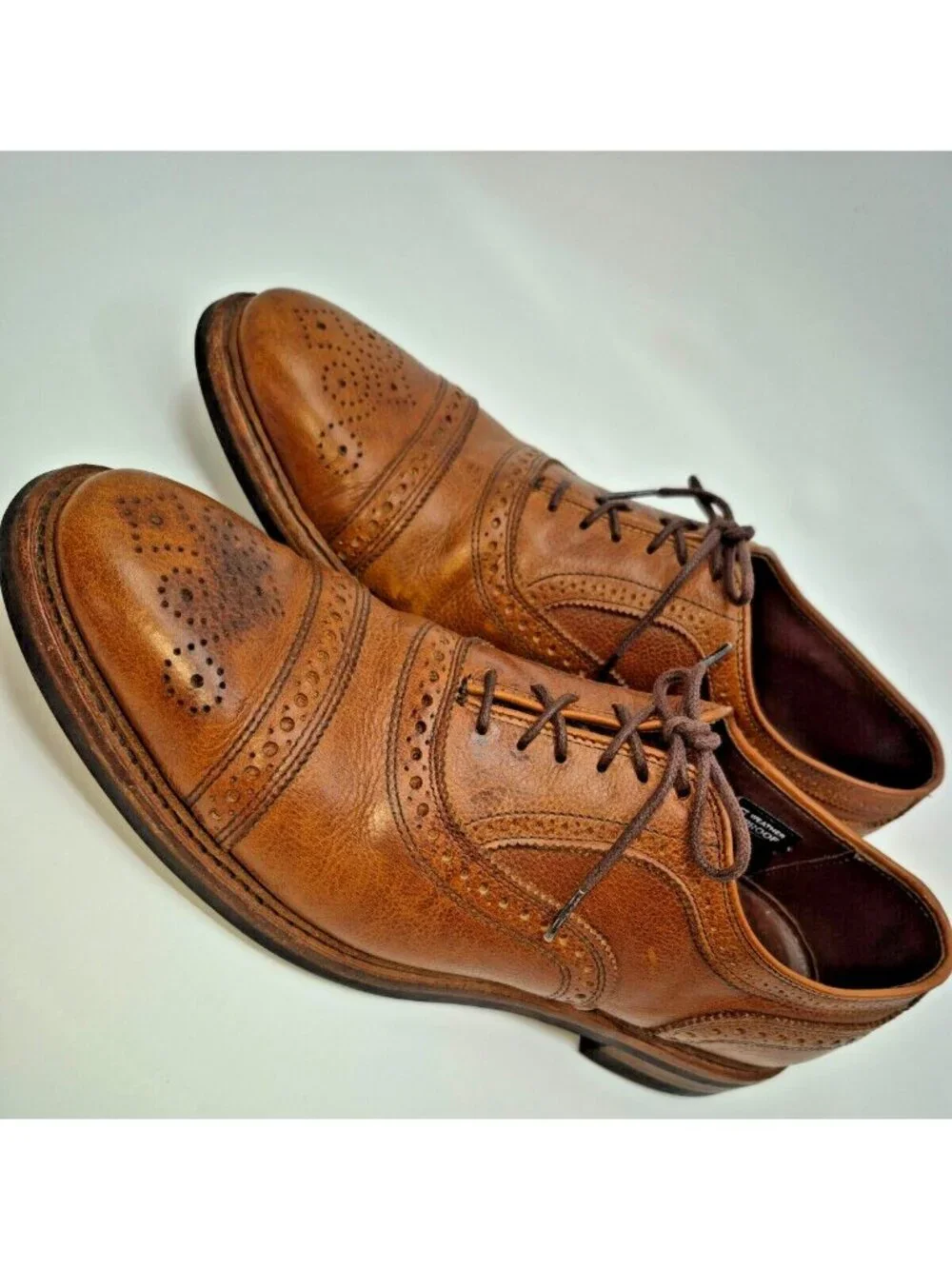 Allen Edmonds Strandmok Cap Toe Oxford Shoes Men's - Size 10.5 C weatherproof US